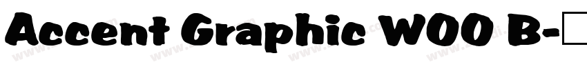 Accent Graphic W00 B字体转换